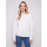 Charlie B Braided Love Crewneck Sweater