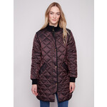 Charlie B Long Quilted Jacket