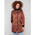 Charlie B Long Quilted Jacket