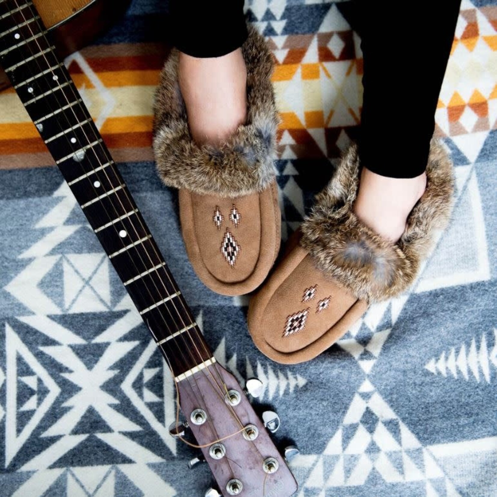Manitobah Tipi Suede Moccasin