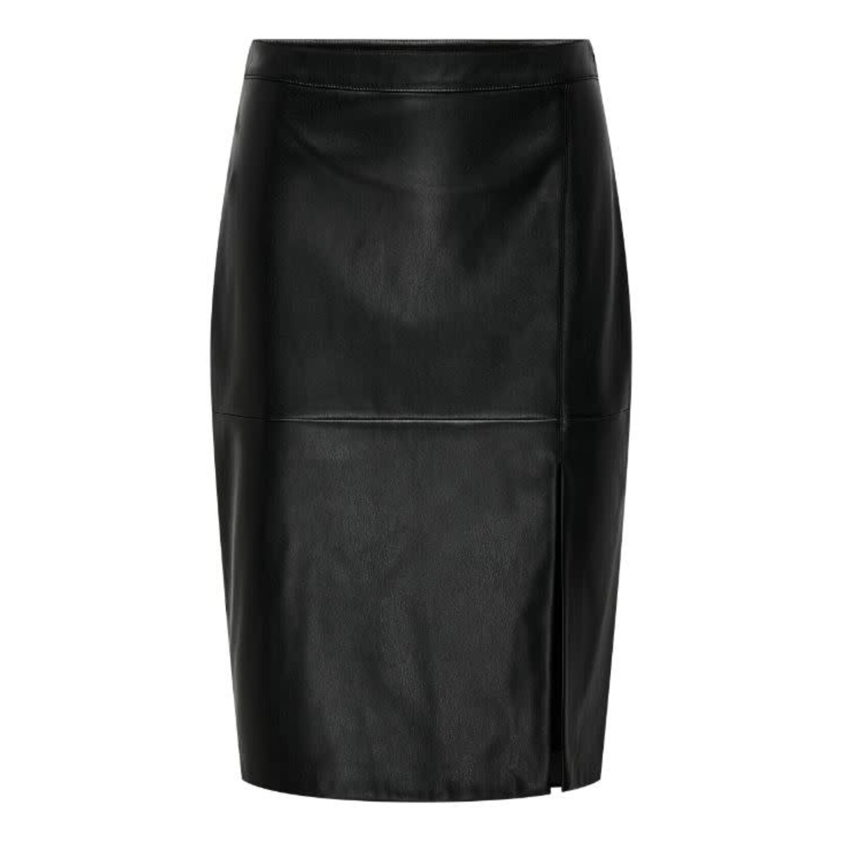 Only Oline Faux Leather Skirt
