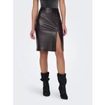 Only Oline Faux Leather Skirt