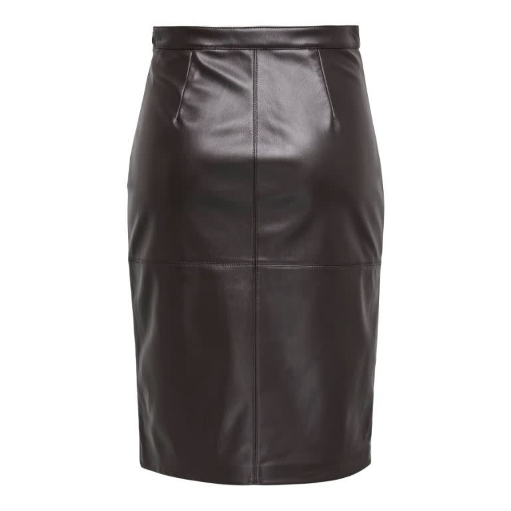 Only Oline Faux Leather Skirt