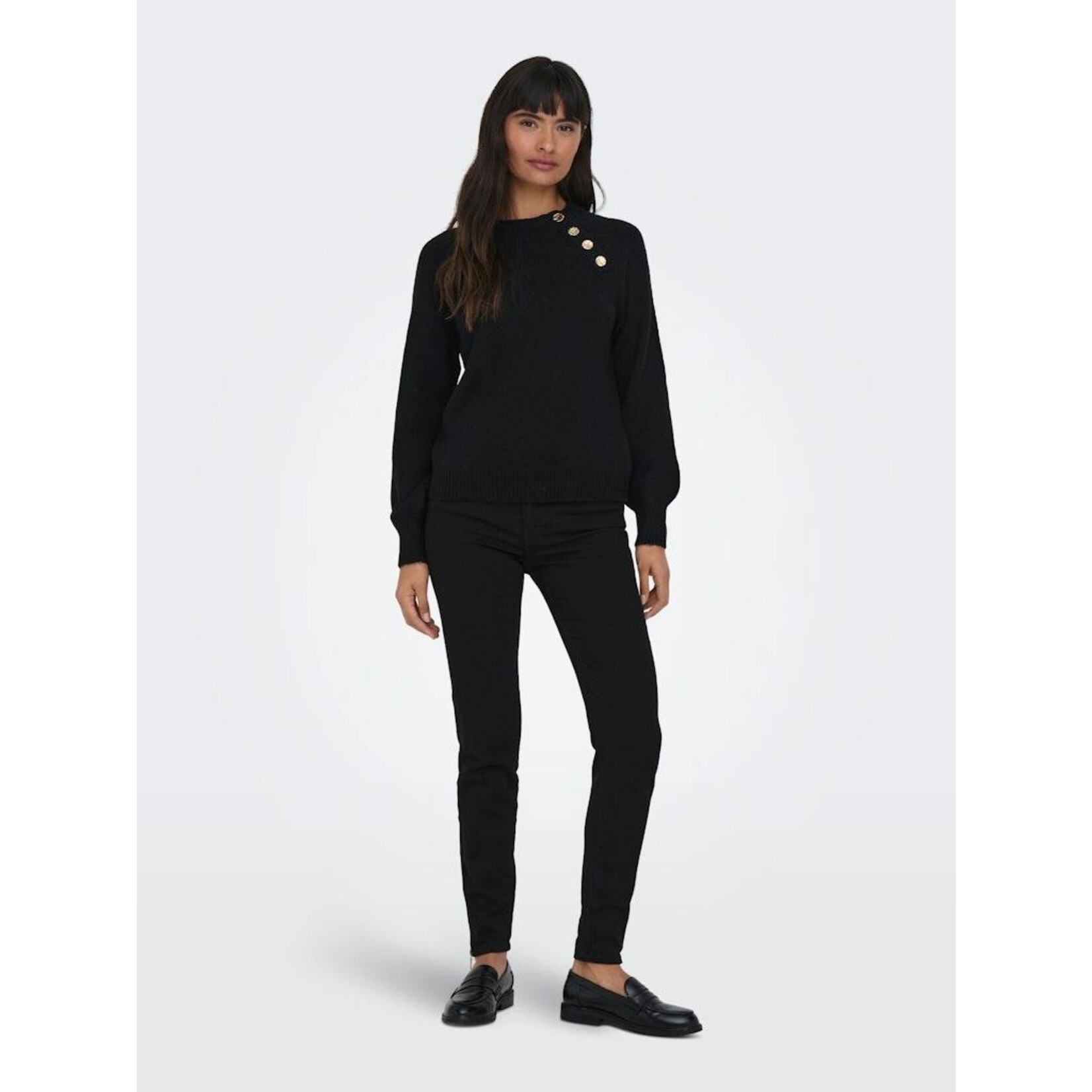 Only Emma Life Button Detail Sweater