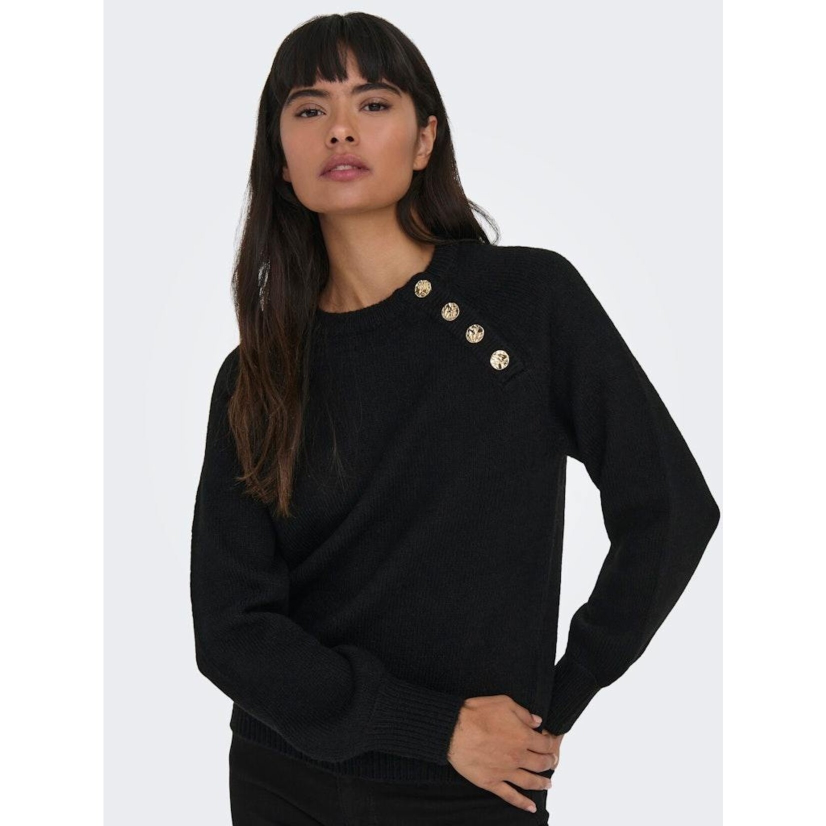 Only Emma Life Button Detail Sweater