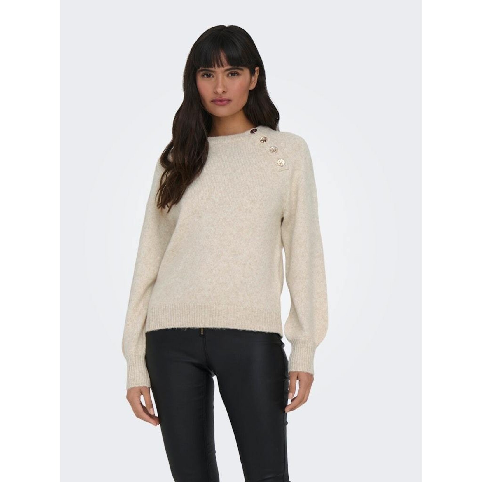 Only Emma Life Button Detail Sweater