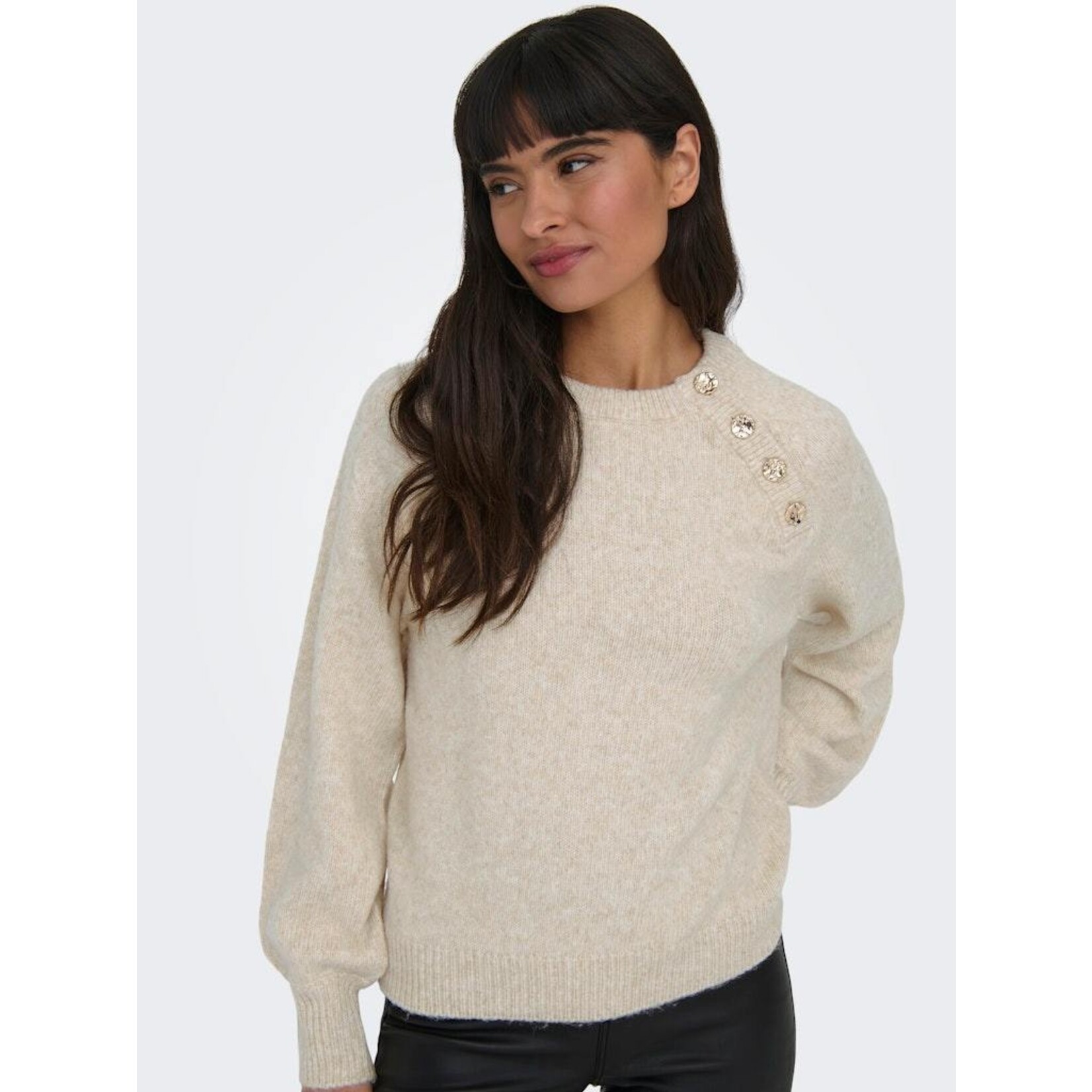 Only Emma Life Button Detail Sweater