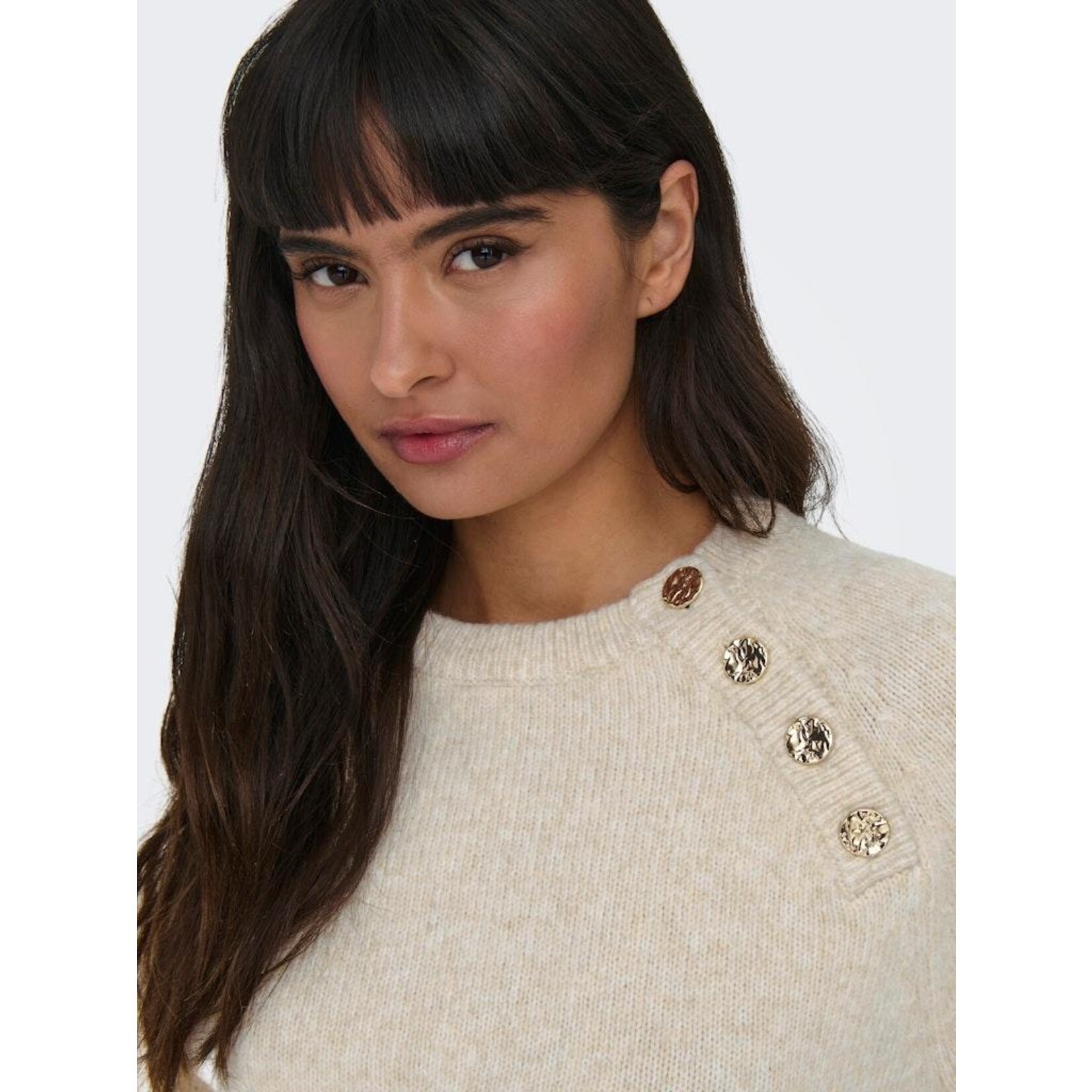 Only Emma Life Button Detail Sweater