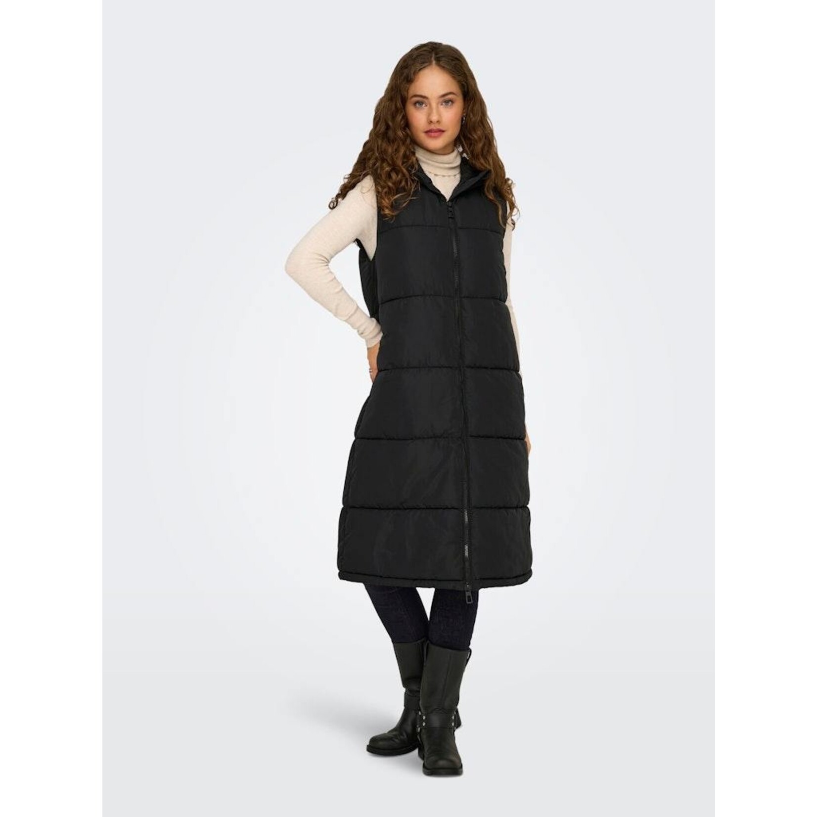 Only Alina Long Puffer Vest