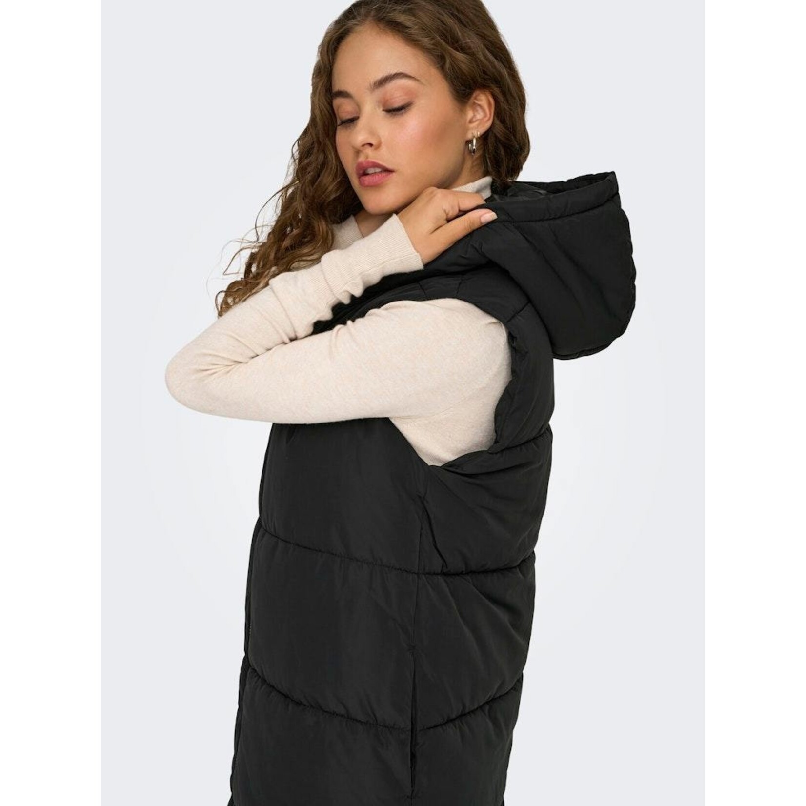 Only Alina Long Puffer Vest