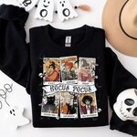 Royal Blush Hocus Pocus Tarot Cards Sweatshirt Black