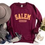 Royal Blush Salem Massachusetts Sweatshirt Maroon