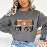 Royal Blush Getting Lit Sweatshirt Charcoal