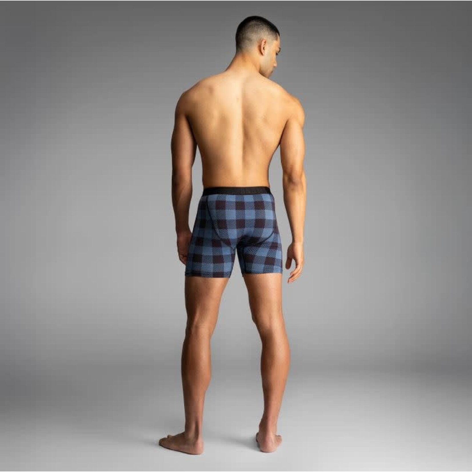 BN3TH Classic Boxer Brief Buffalo Check Fog
