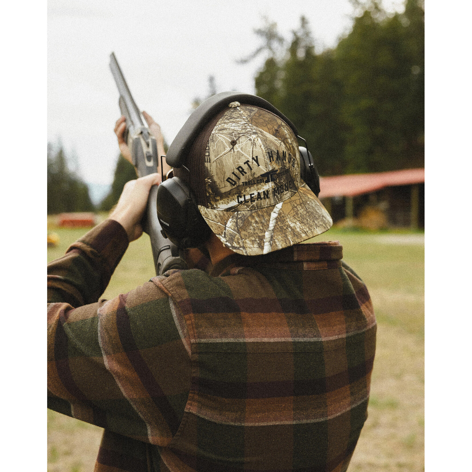 Troll Co. DHCM Realtree Classic Curved Brim Trucker Hat