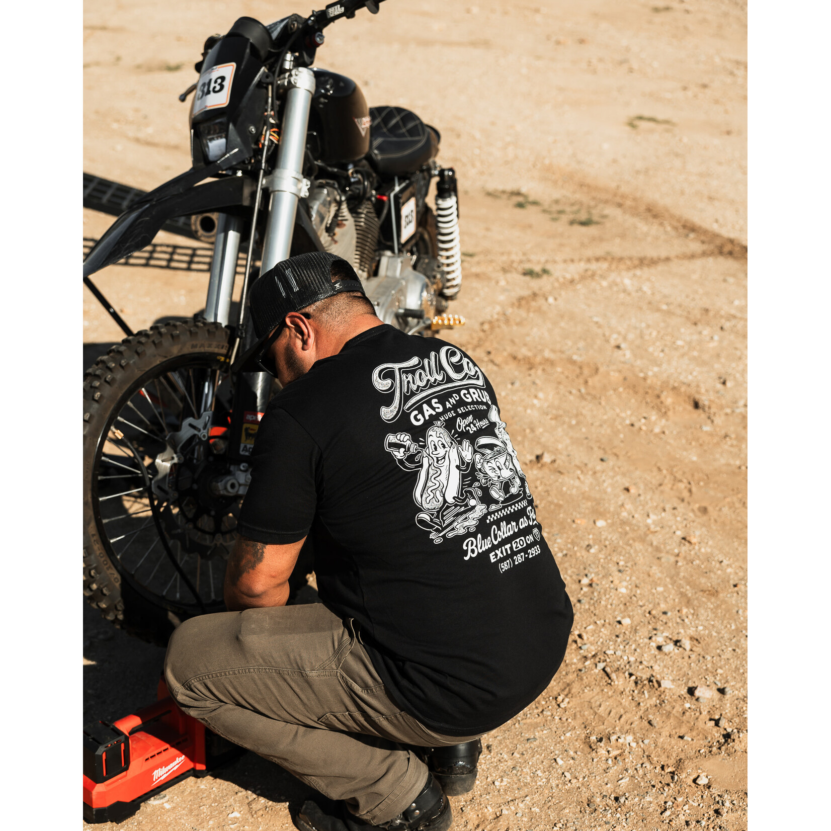 Troll Co. Gas And Grub T-Shirt