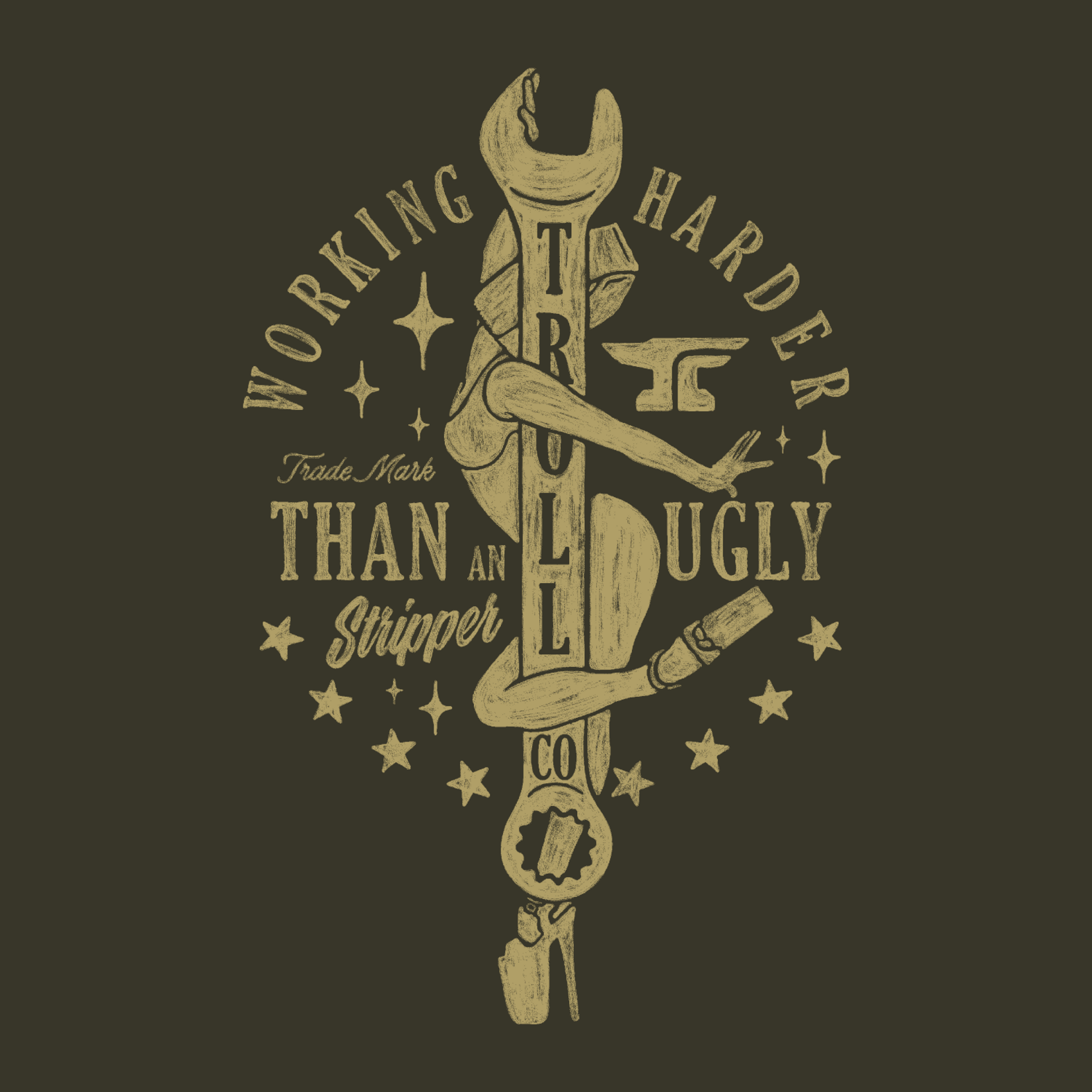 Troll Co. Working Wrench T-Shirt