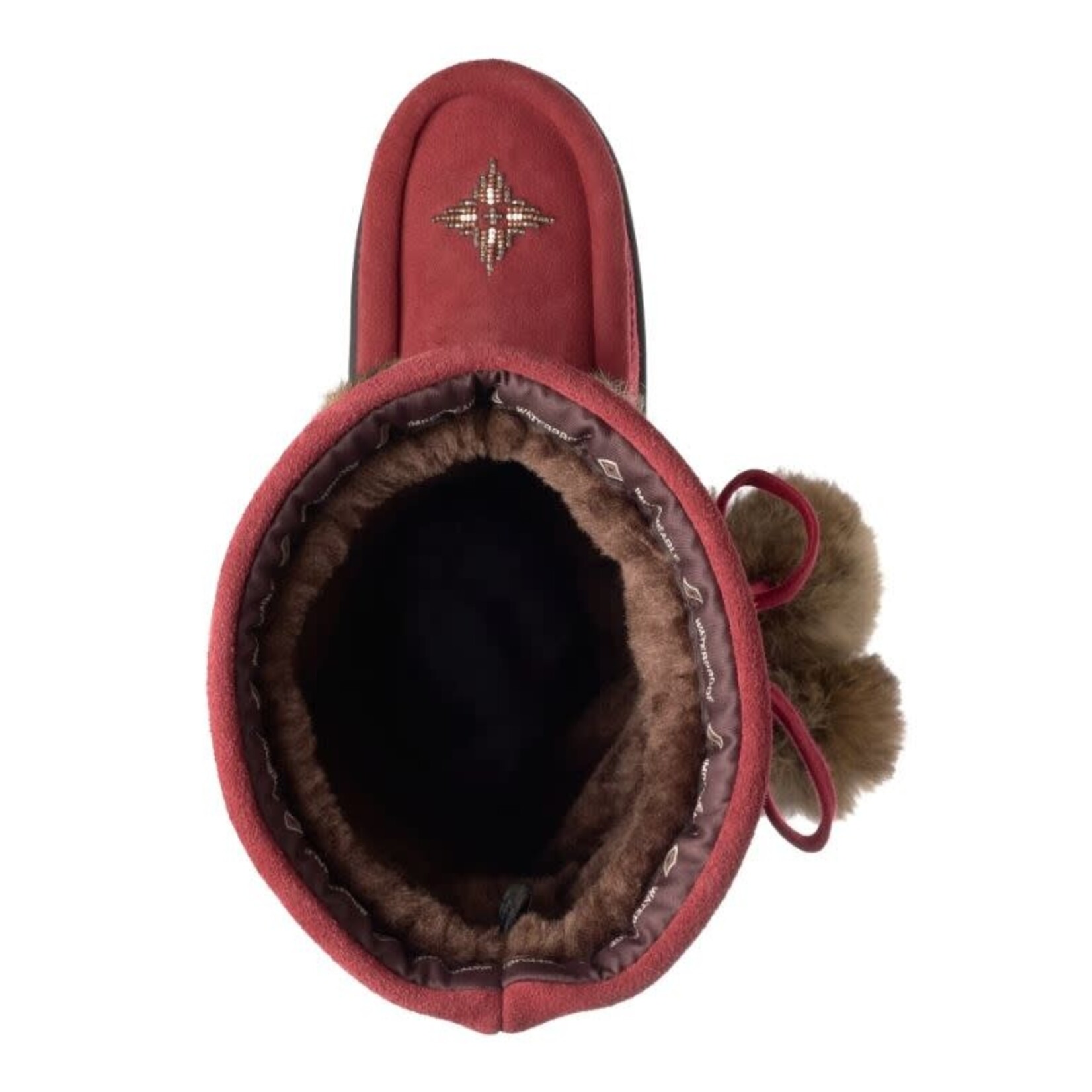 Manitobah Waterproof Snowy Owl Suede Mukluk