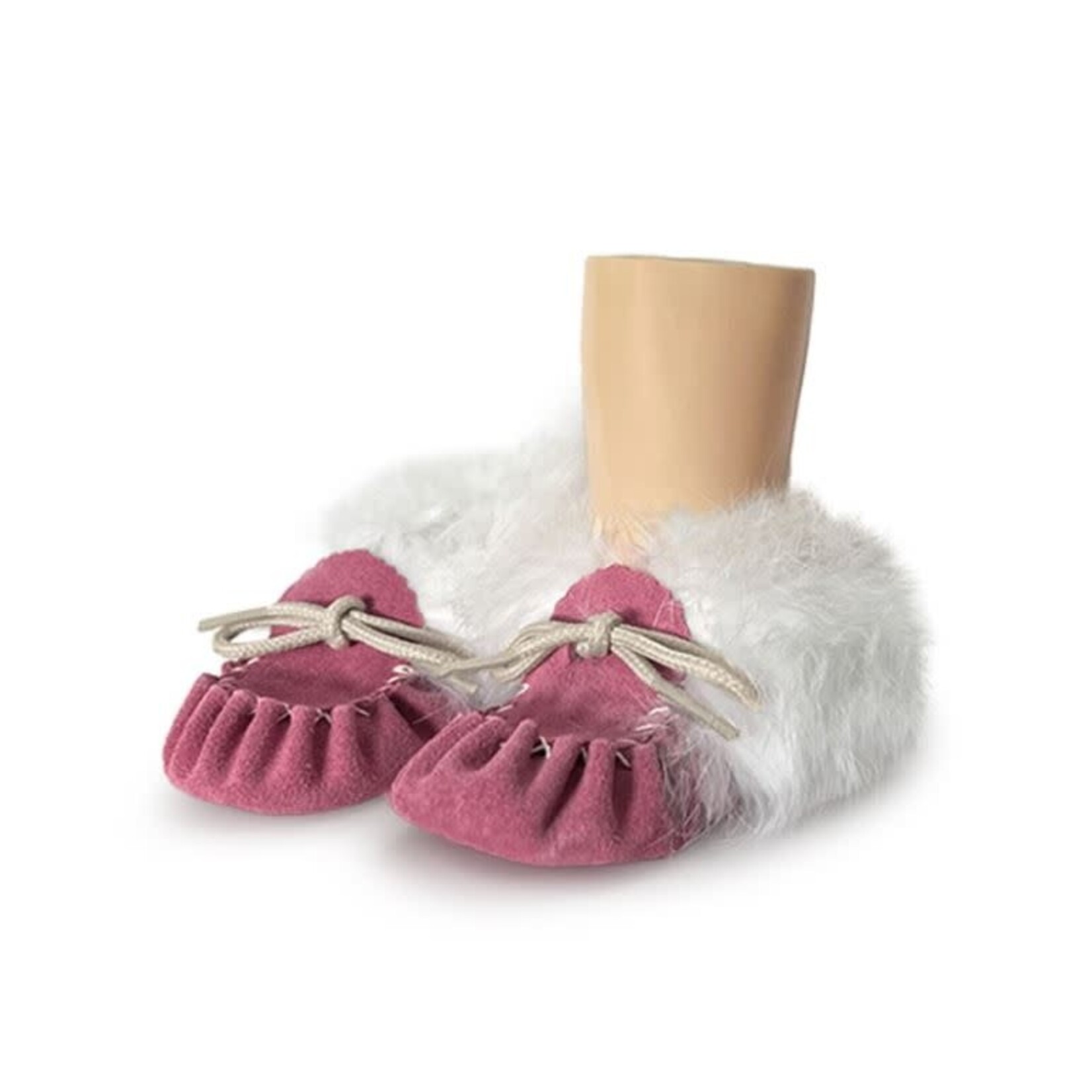 Eugene Cloutier Laurentian Chief Baby Moccasin Fuchsia
