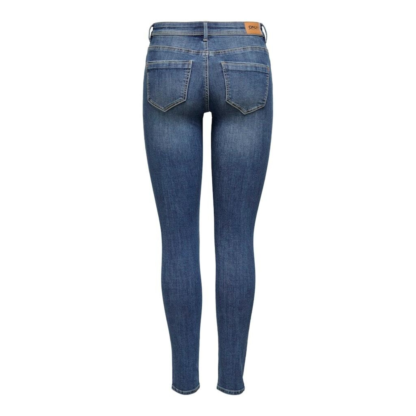 Only Wauw Mid Rise Skinny Jean