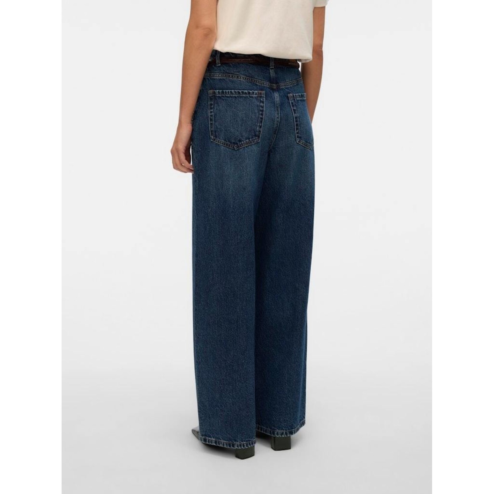 Vero Moda Rae High Rise Studded Jeans