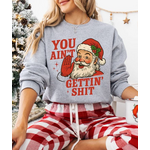 Royal Blush You Ain't Gettin Shit Sweatshirt Sport Grey