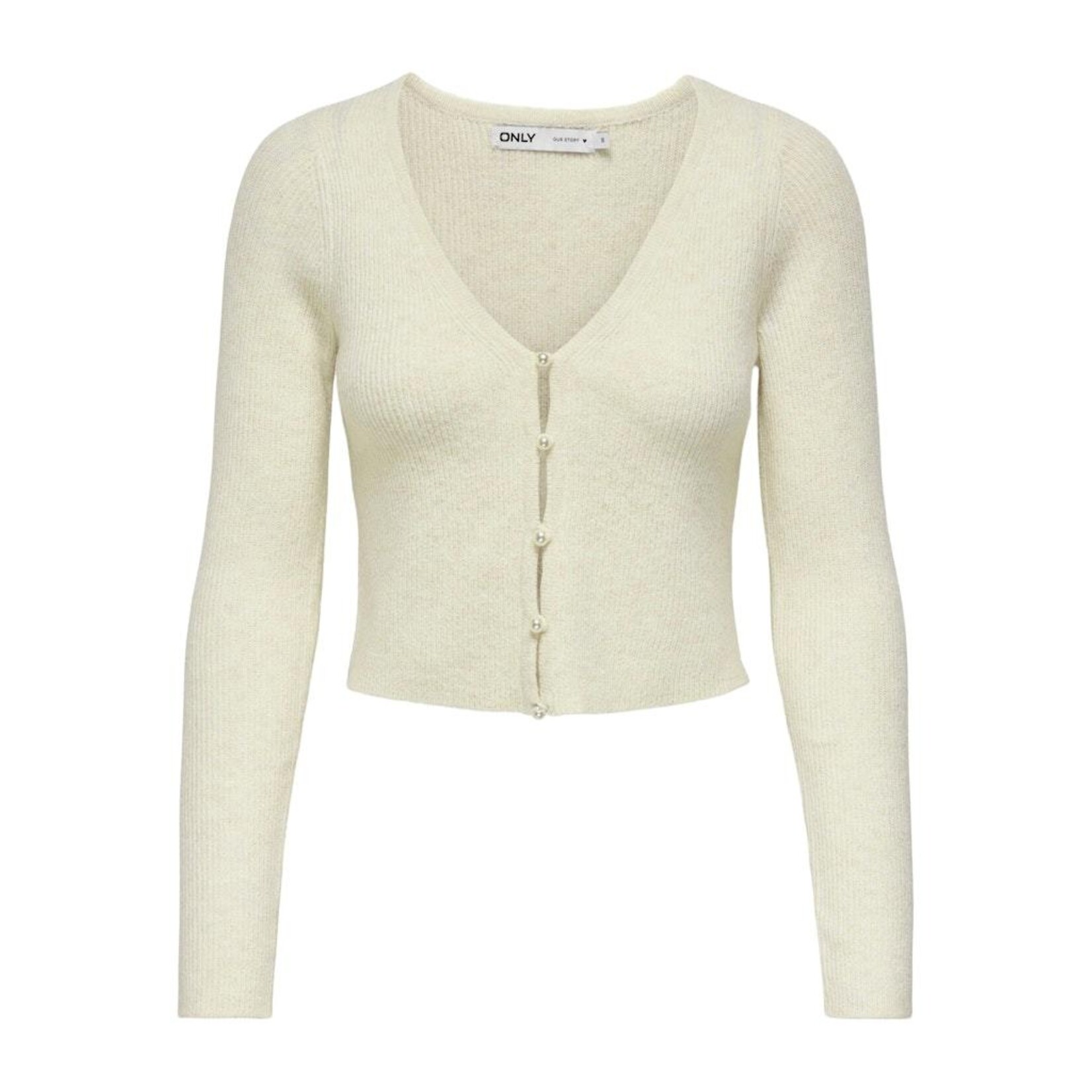 Only Rica Life V-Neck Pearl Cardigan