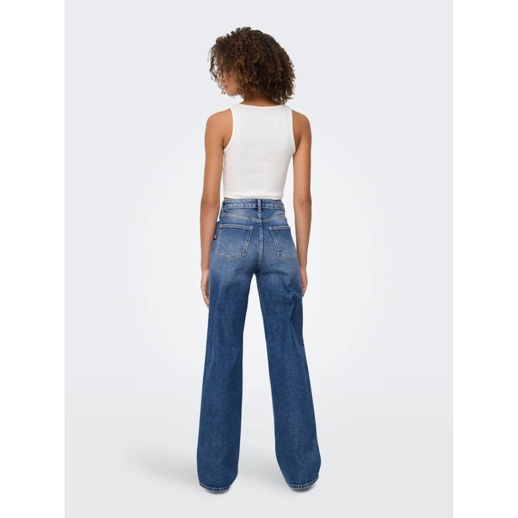 Only Juicy High Rise Wide Leg Denim