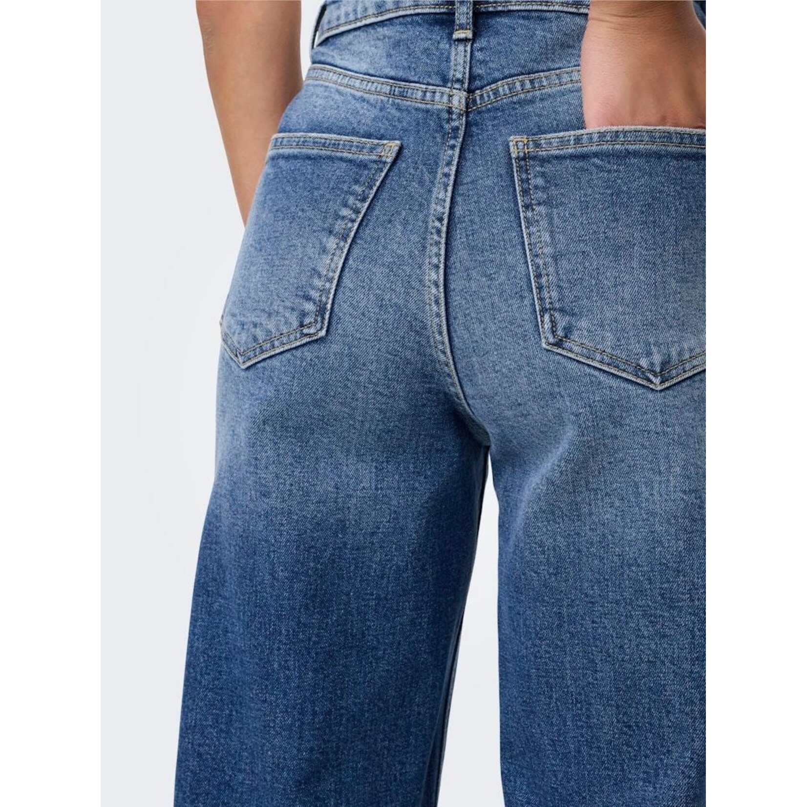 Only Juicy High Rise Wide Leg Denim