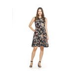 Papillon Floral A-Line Swing Dress