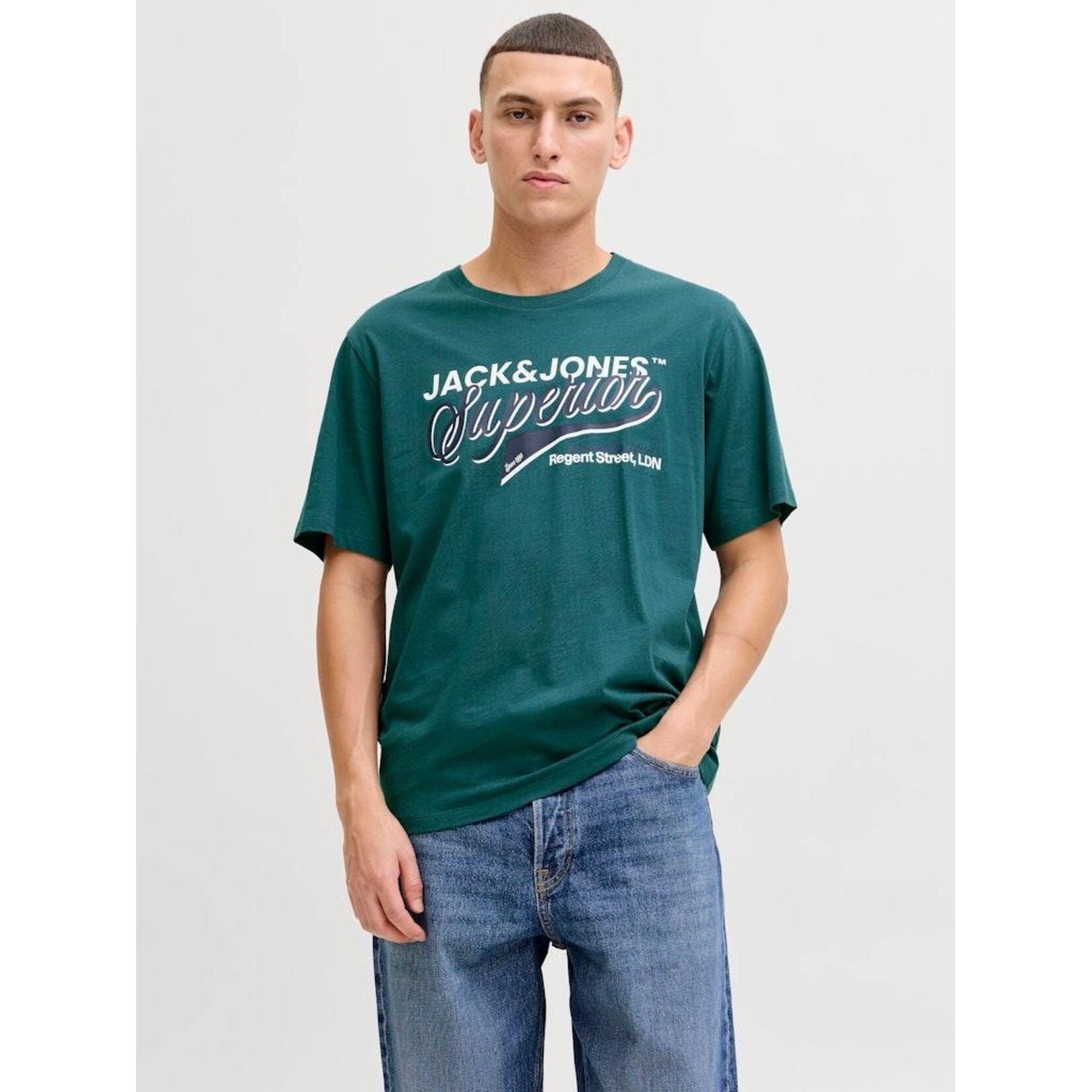 Jack & Jones Crew Neck Logo Tee