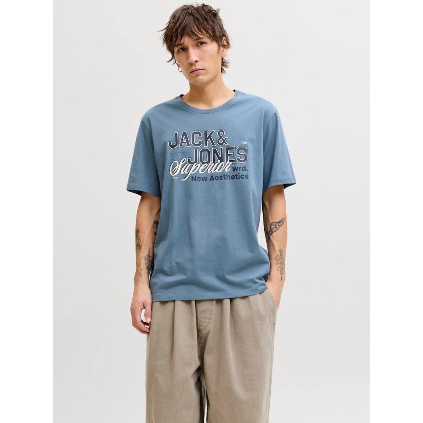 Jack & Jones Crew Neck Logo Tee