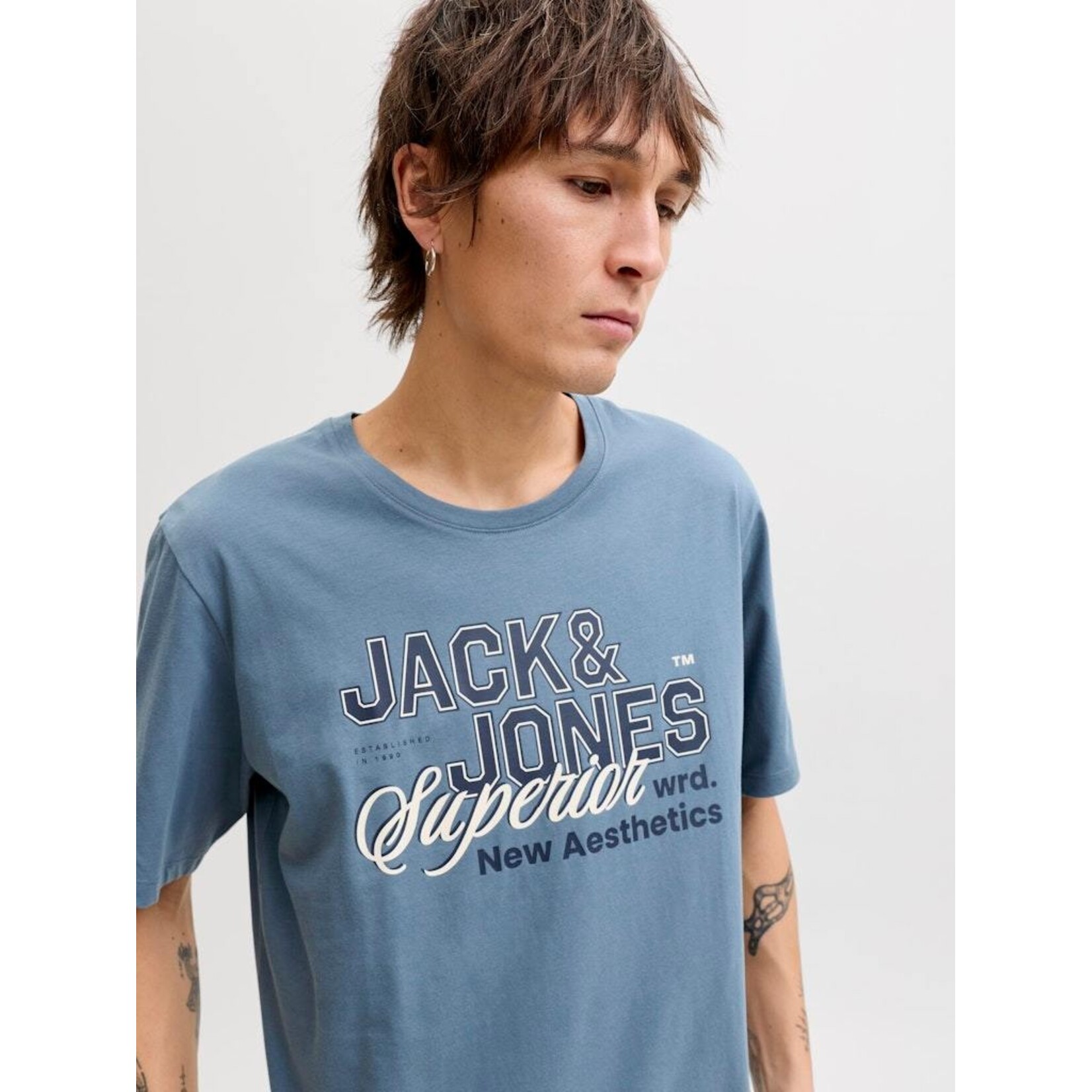 Jack & Jones Crew Neck Logo Tee