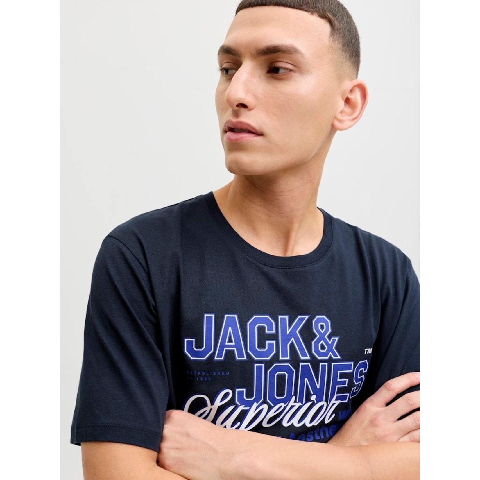 Jack & Jones Crew Neck Logo Tee