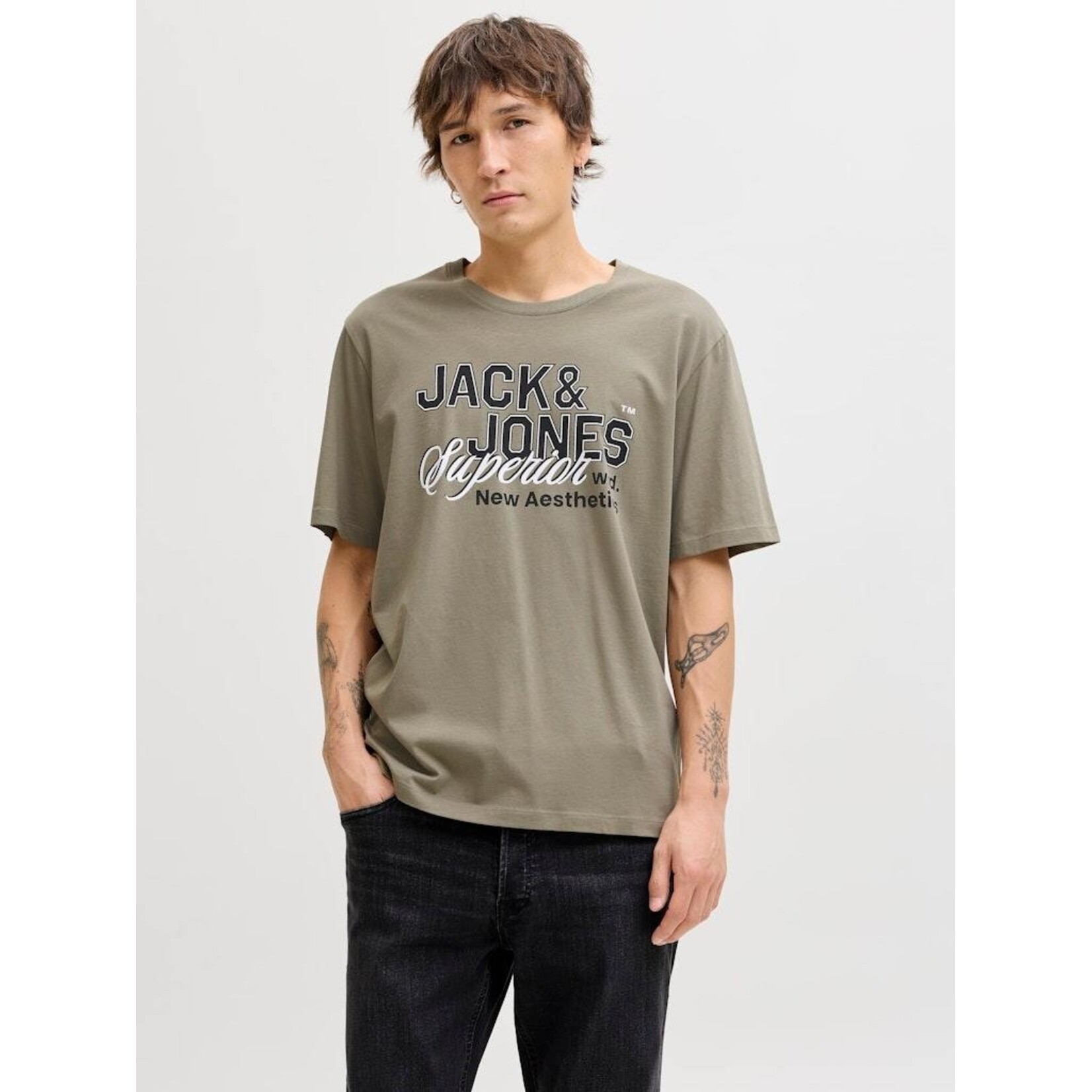 Jack & Jones Crew Neck Logo Tee