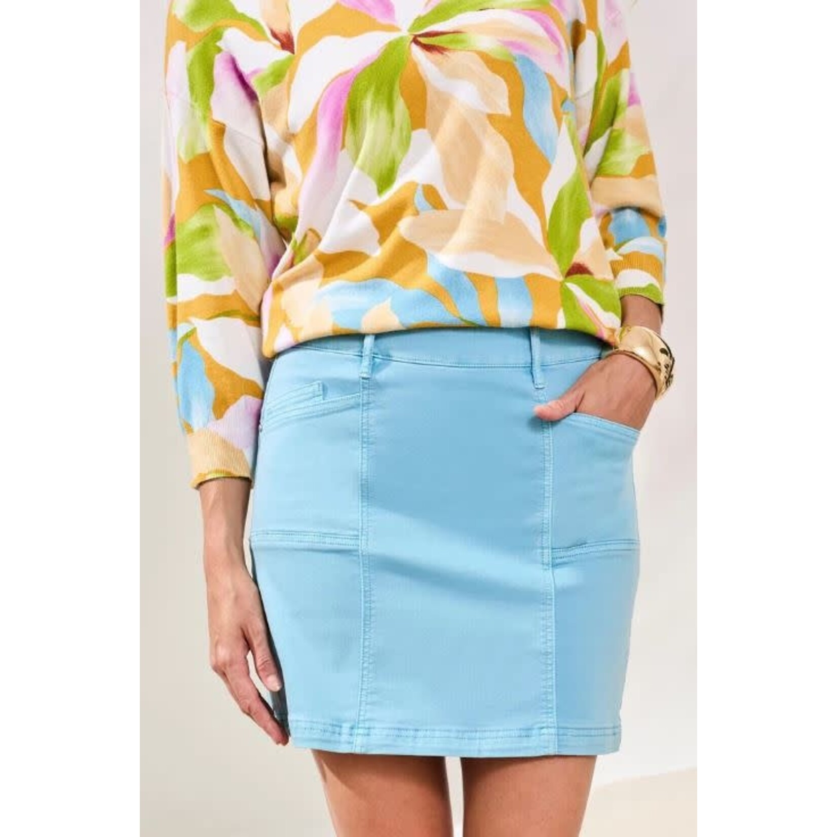 Tribal Pull On Skort