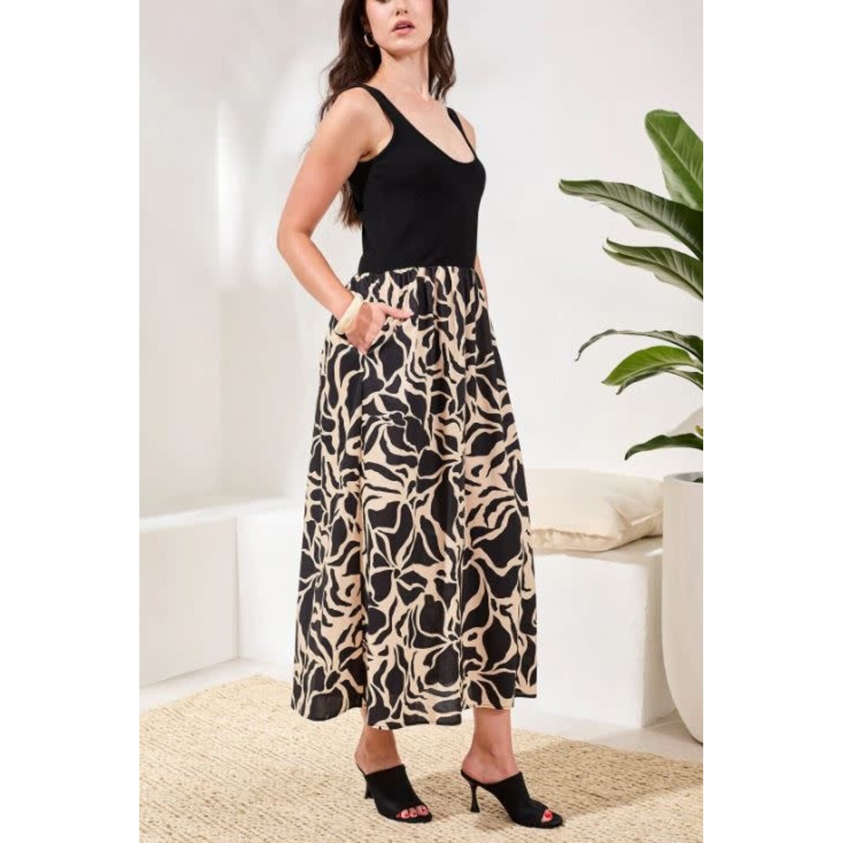 Tribal Sleeveless Dress