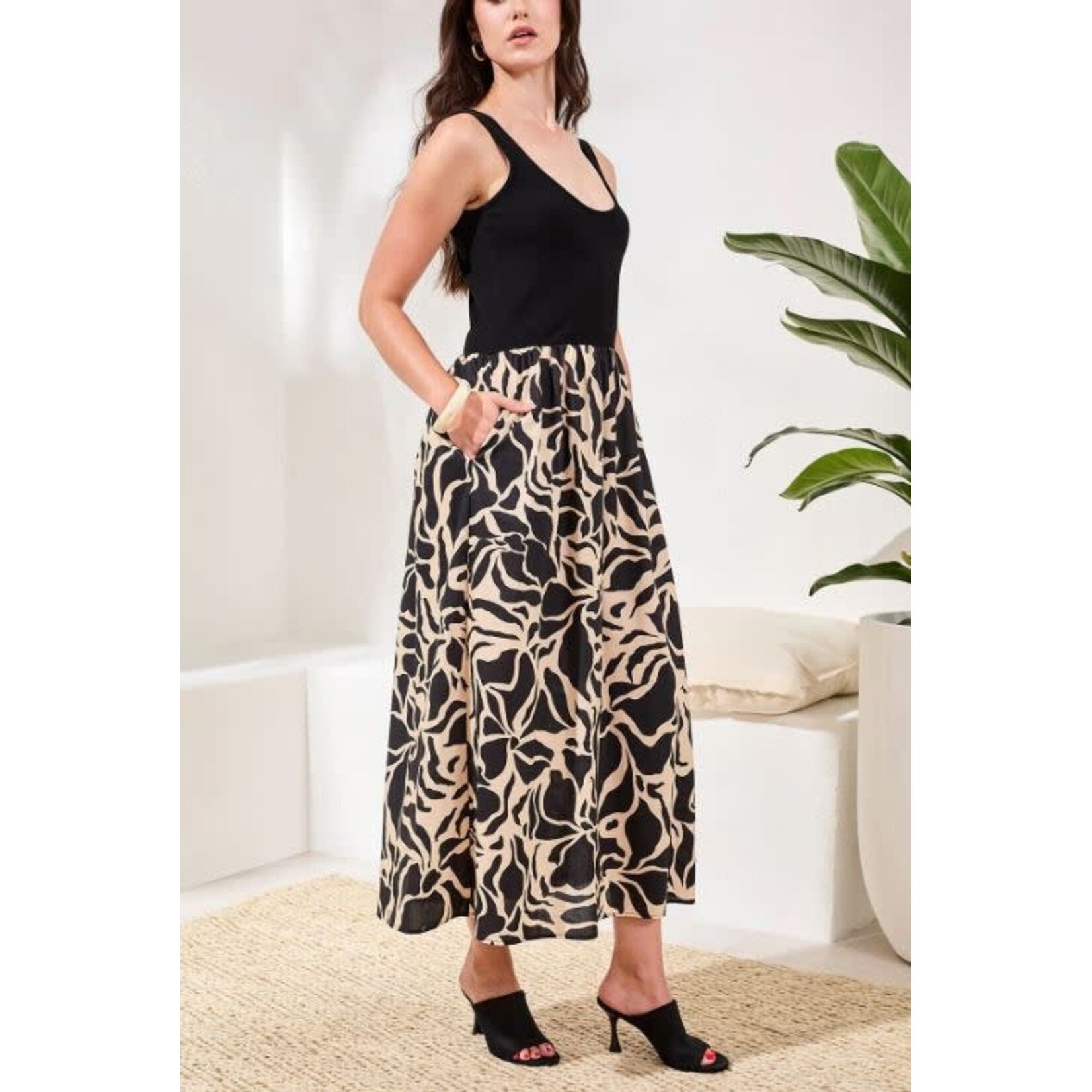 Tribal Sleeveless Dress