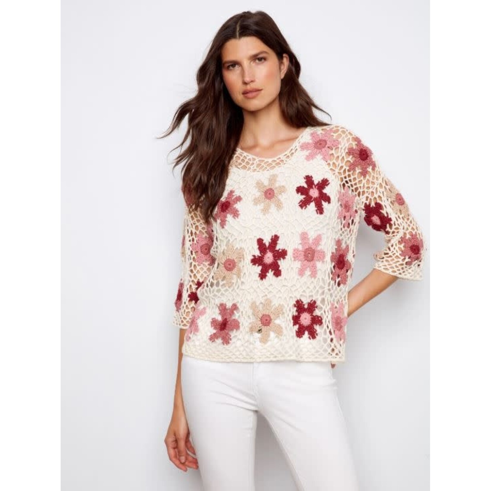 Charlie B Crochet Sweater