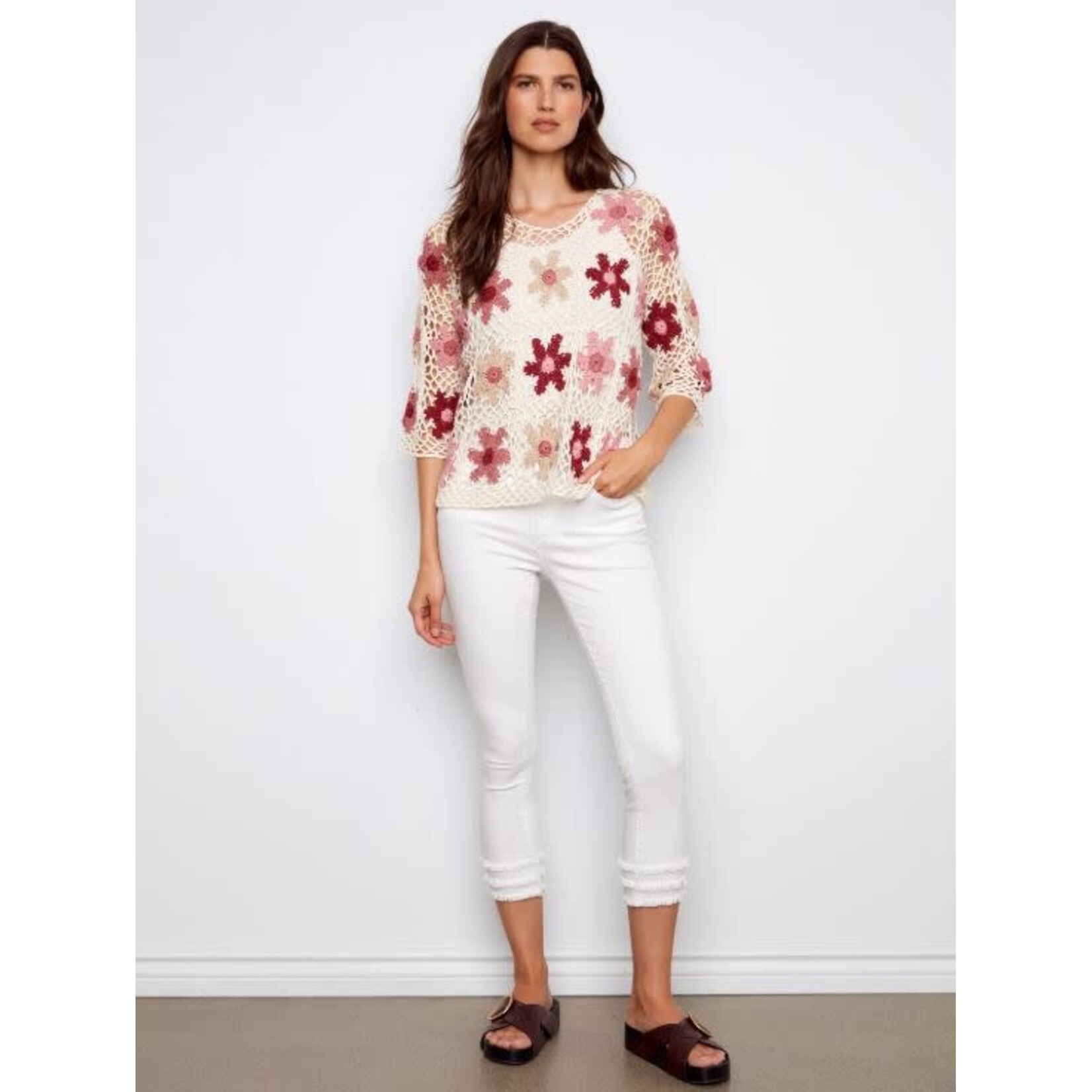 Charlie B Crochet Sweater