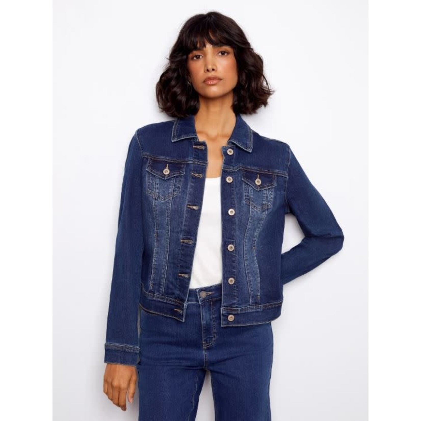 Charlie B Stretch Denim Jacket