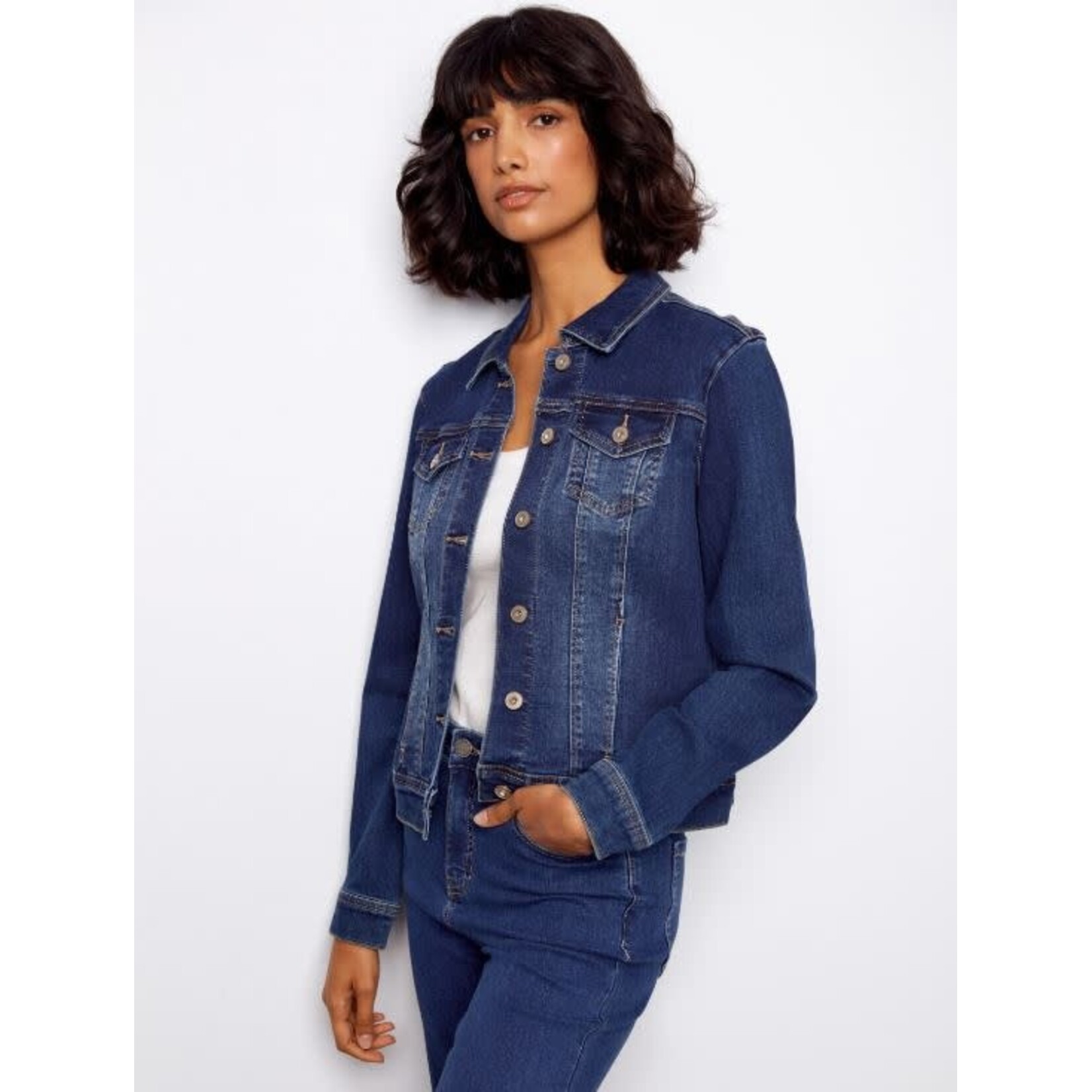 Charlie B Stretch Denim Jacket