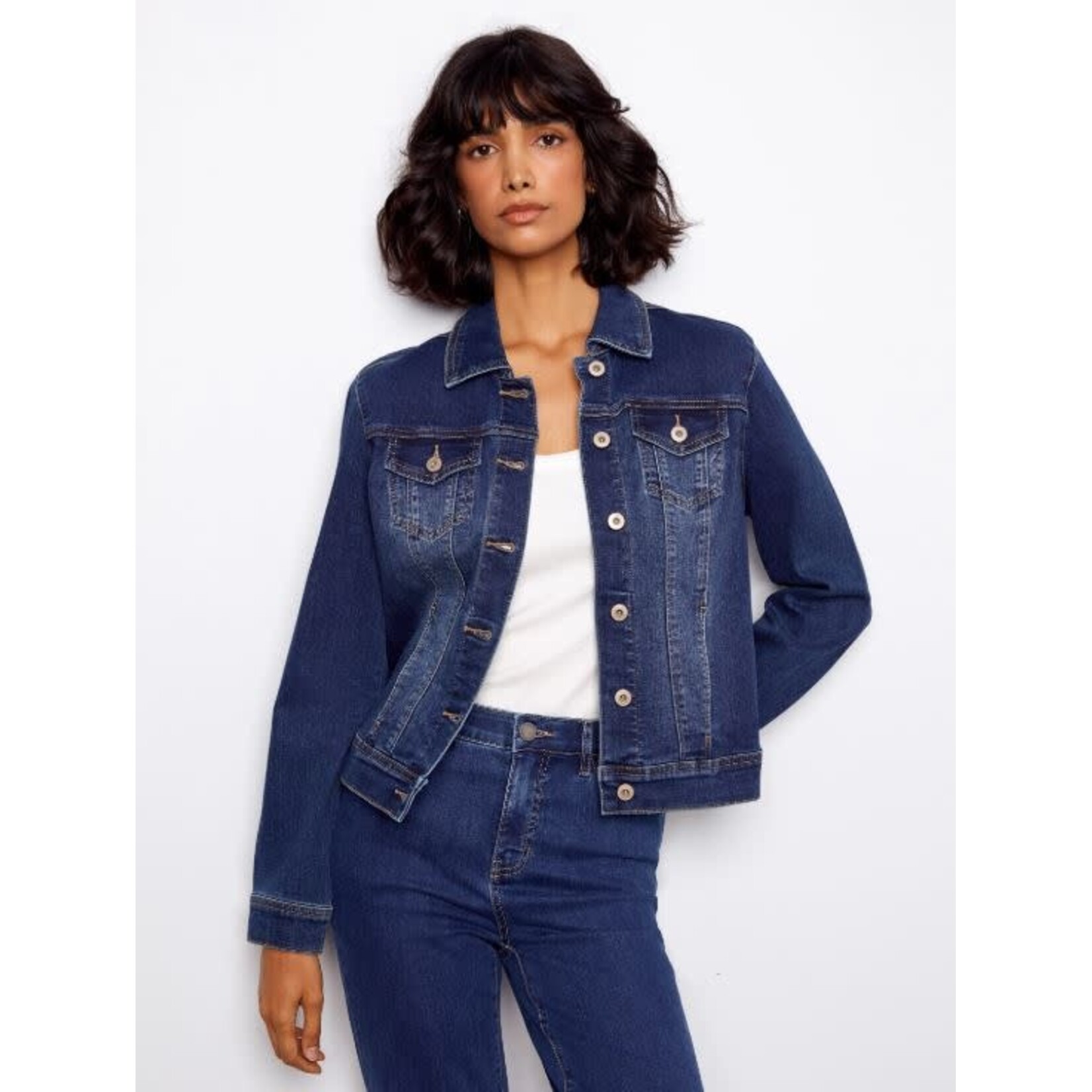 Charlie B Stretch Denim Jacket