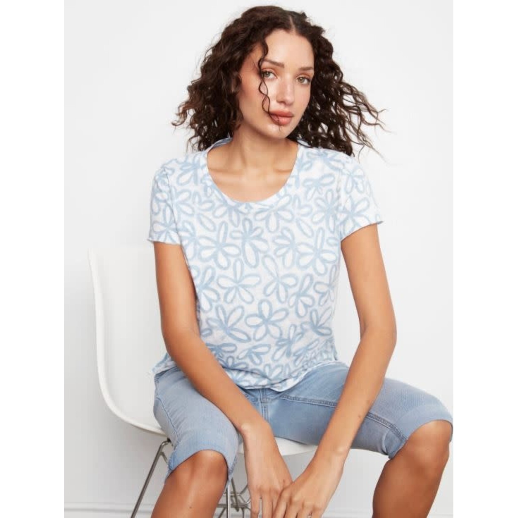 Charlie B Printed Cotton Jersey T-Shirt