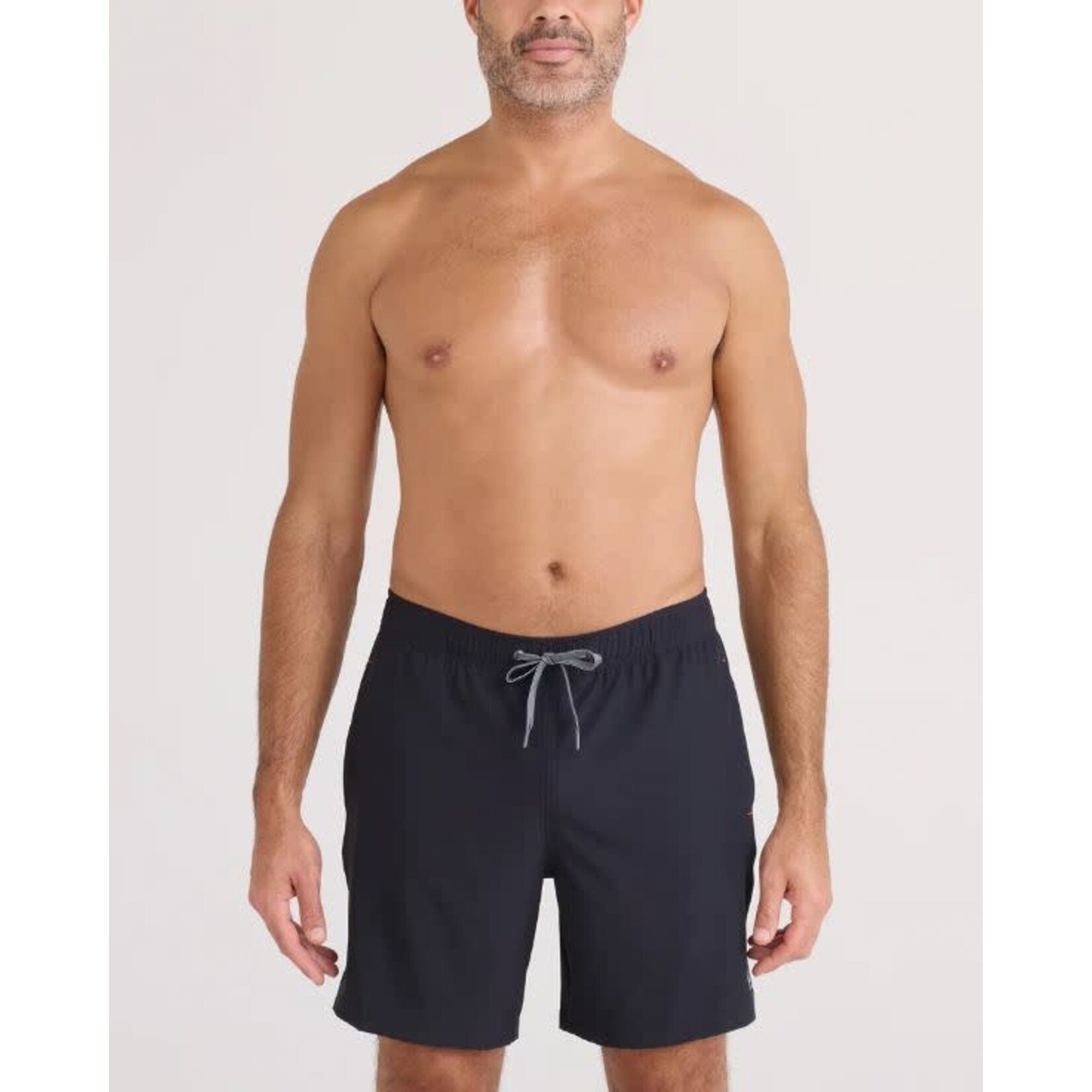 SAXX Oh Buoy 2 In 1 7" Volley Short Black