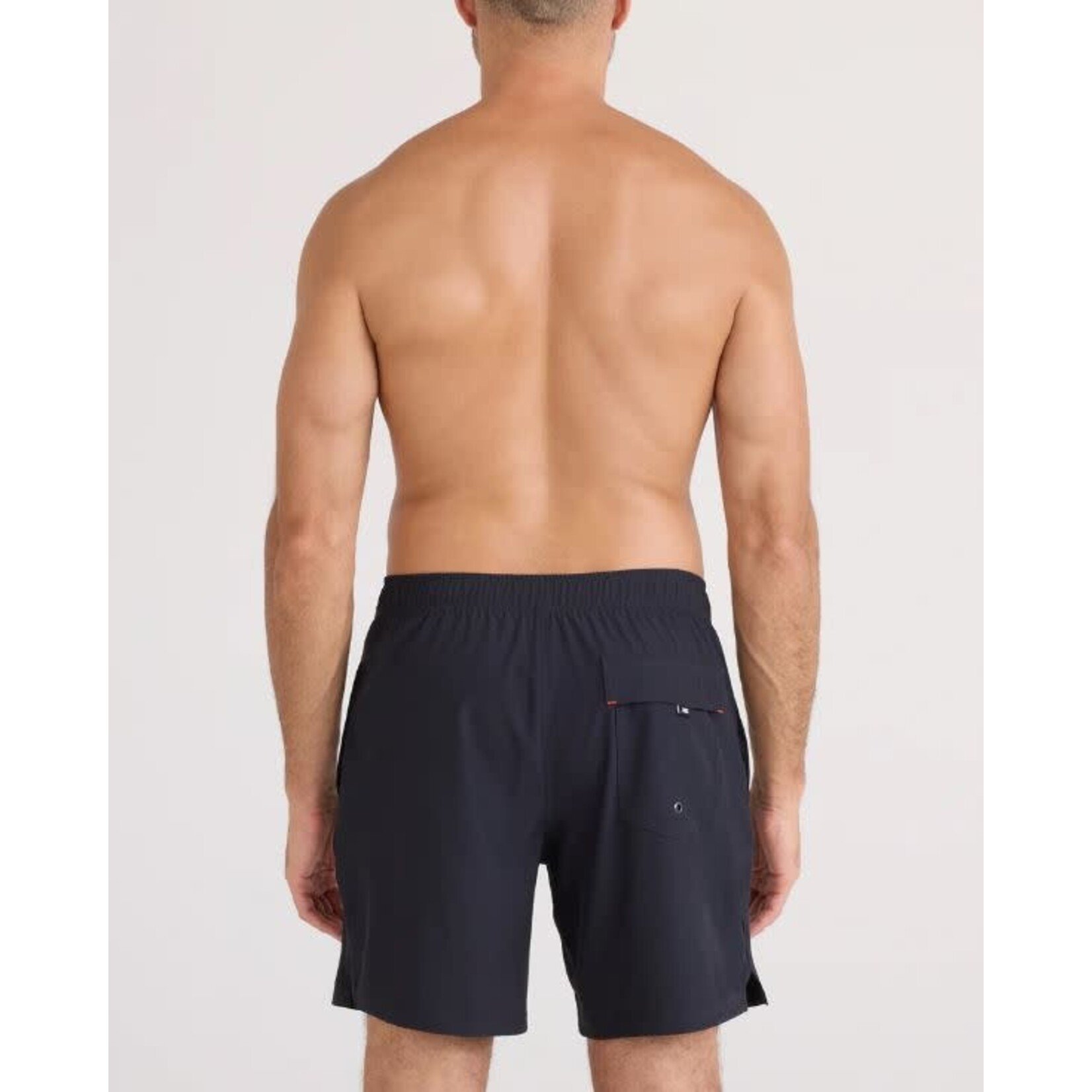 SAXX Oh Buoy 2 In 1 7" Volley Short Black