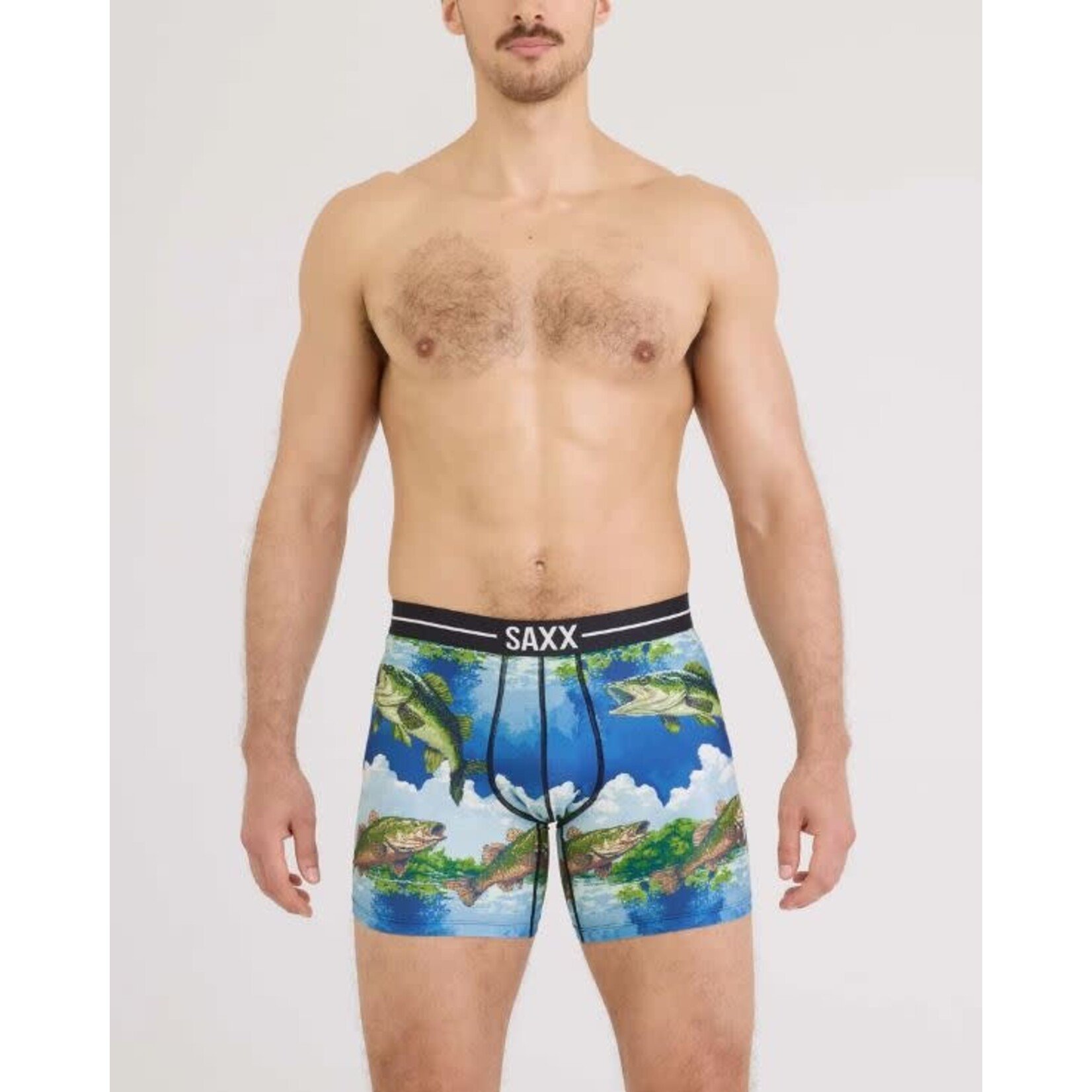 SAXX Volt Boxer Brief Bitmap Big Mouth Multi