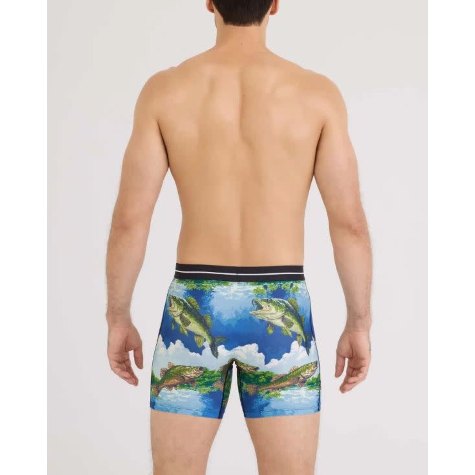 SAXX Volt Boxer Brief Bitmap Big Mouth Multi