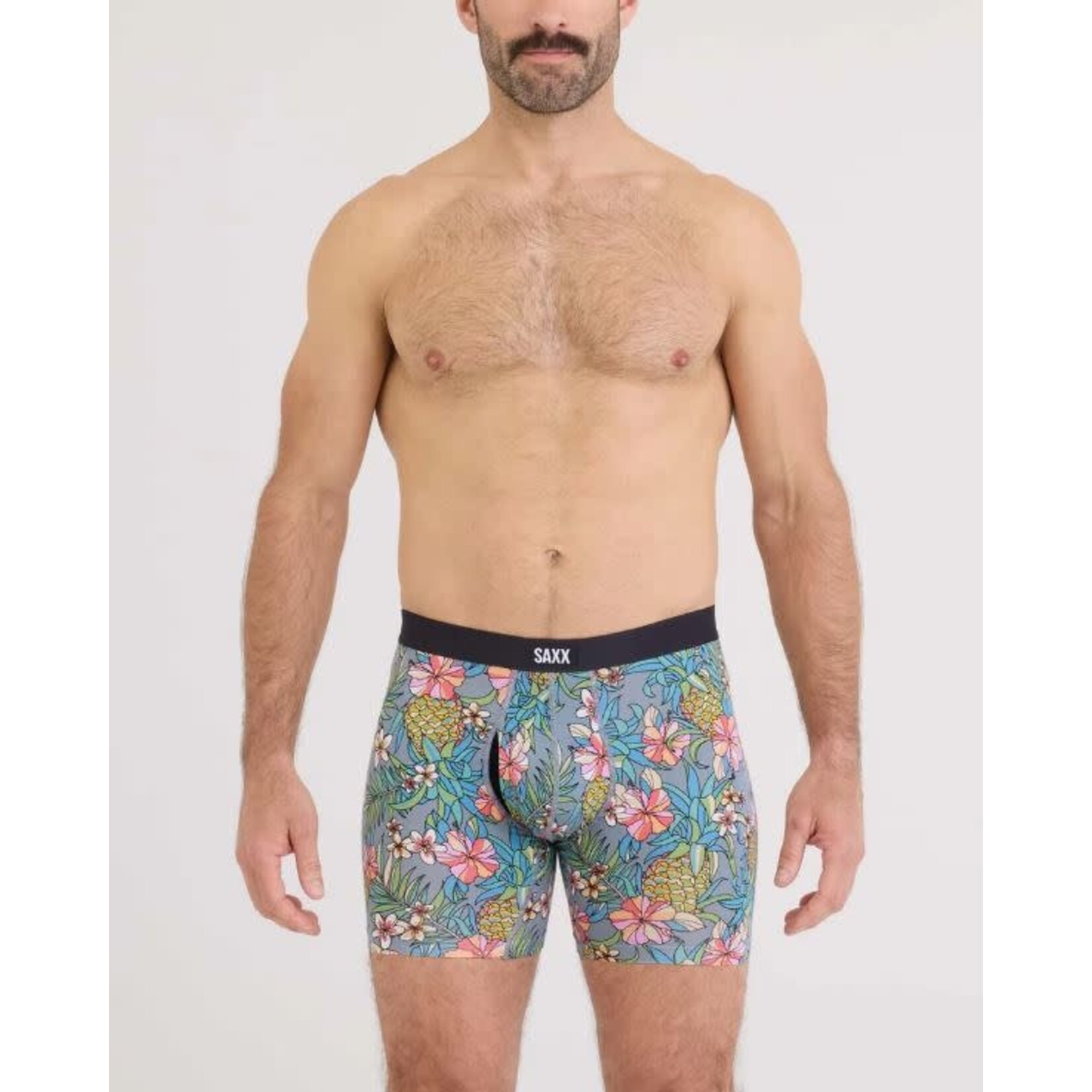 SAXX Vibe Xtra 2PK Pineapple Field Black