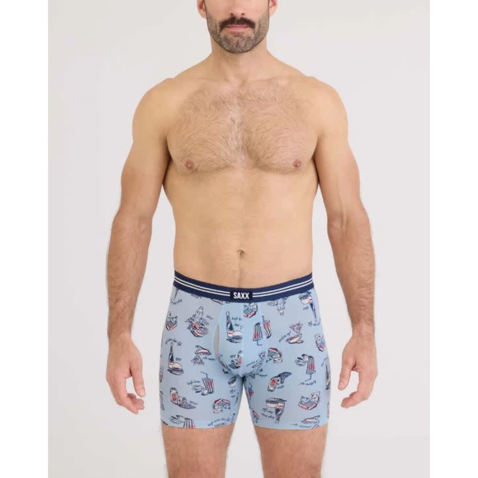 SAXX Vibe Xtra 2PK High Brow Low Life Navy
